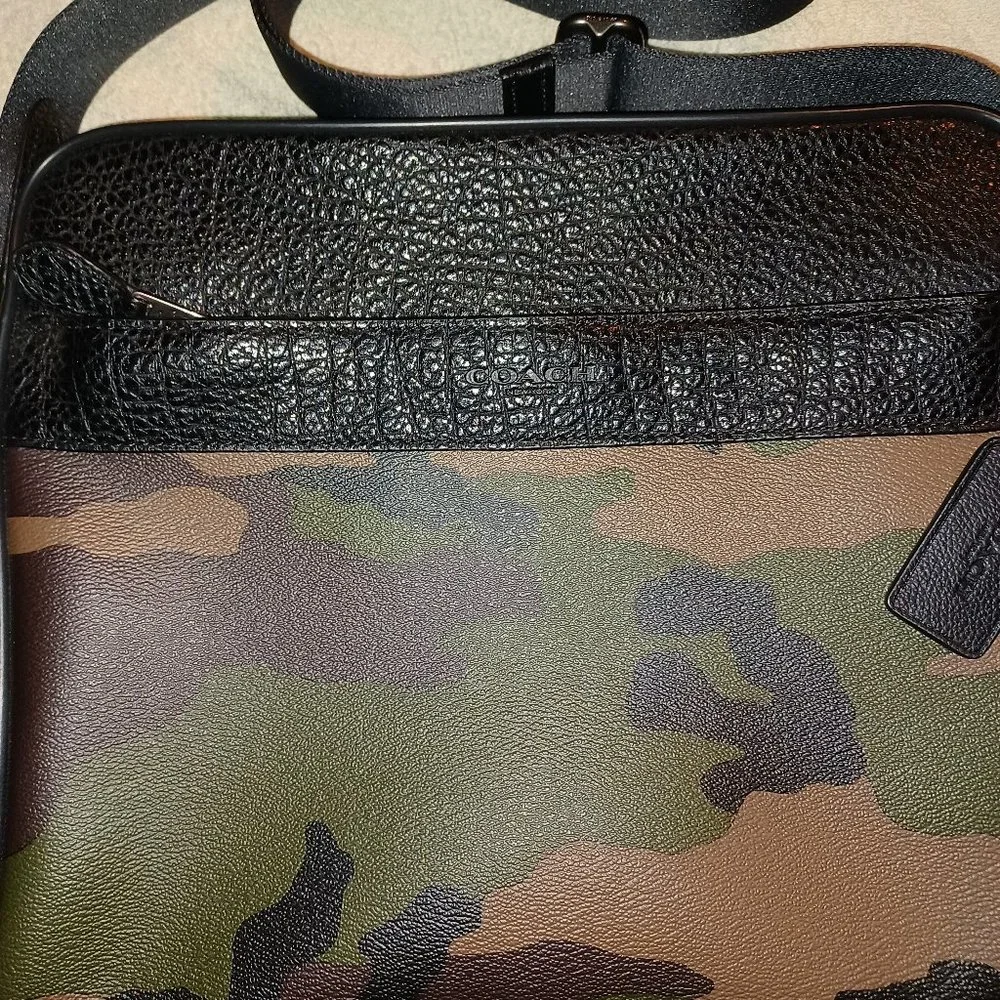 Coach Camo Crossbody - Picture 1 of 9